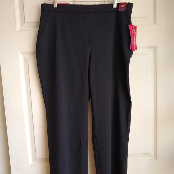 212 collection pull on pants black size 16 - Picture 1 of 8